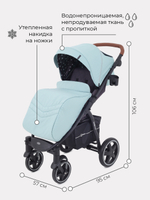 Коляска детская RANT "ALPINE STAR" RA450 Ocean Green