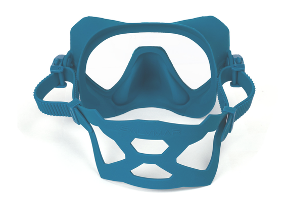 Маска Salvimar NEO, Ярко-синий, АНТИФОГ