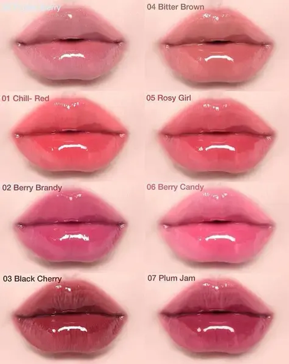 Tocobo Juicy Berry Plumping Lip Oil Glam Max 4g