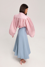 Блуза с бантом