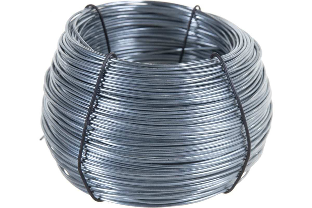ПРОВОЛОКА ОЦИНКОВАННАЯ ВЯЗАЛЬНАЯ 1,2ММ ВЕС