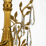 Citilux RITZ CL310082 Люстра хрустальная подвесная Золото