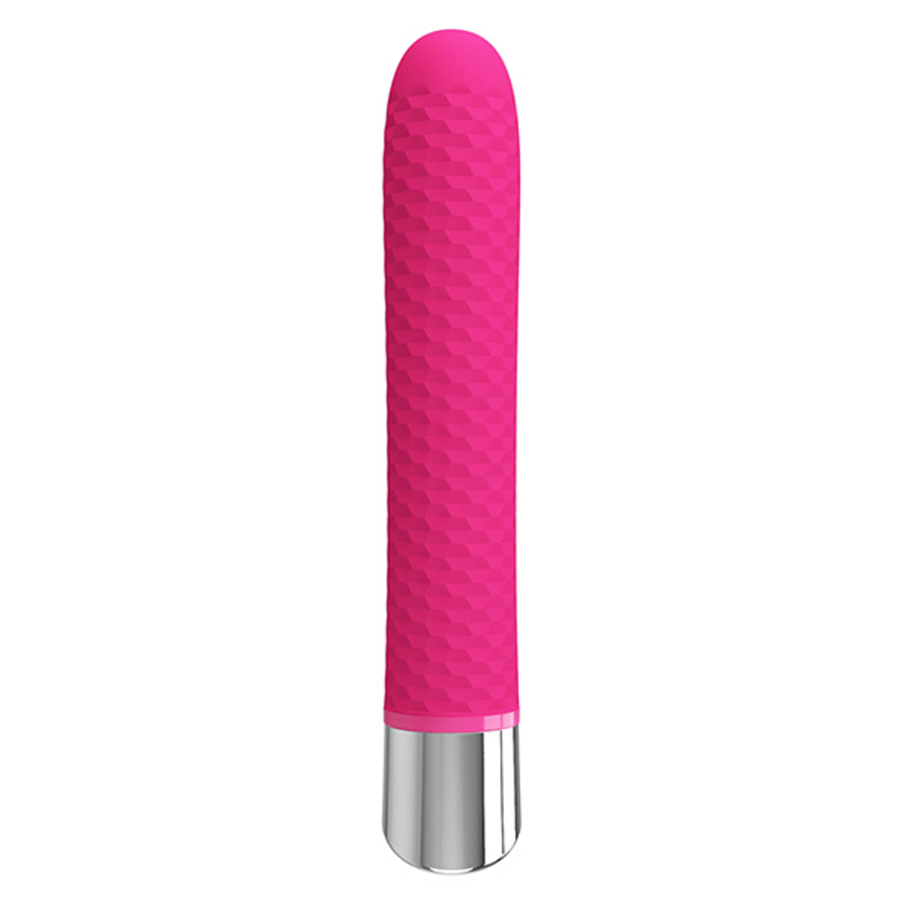 Розовый вибратор 16,7см Pretty Love Sensual Pleasures Reginald Vibrator Pink BI-014613-1