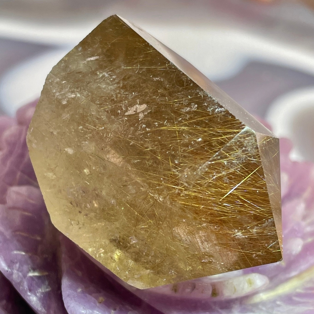 39686 Рутиловый кварц Кристалл 40мм