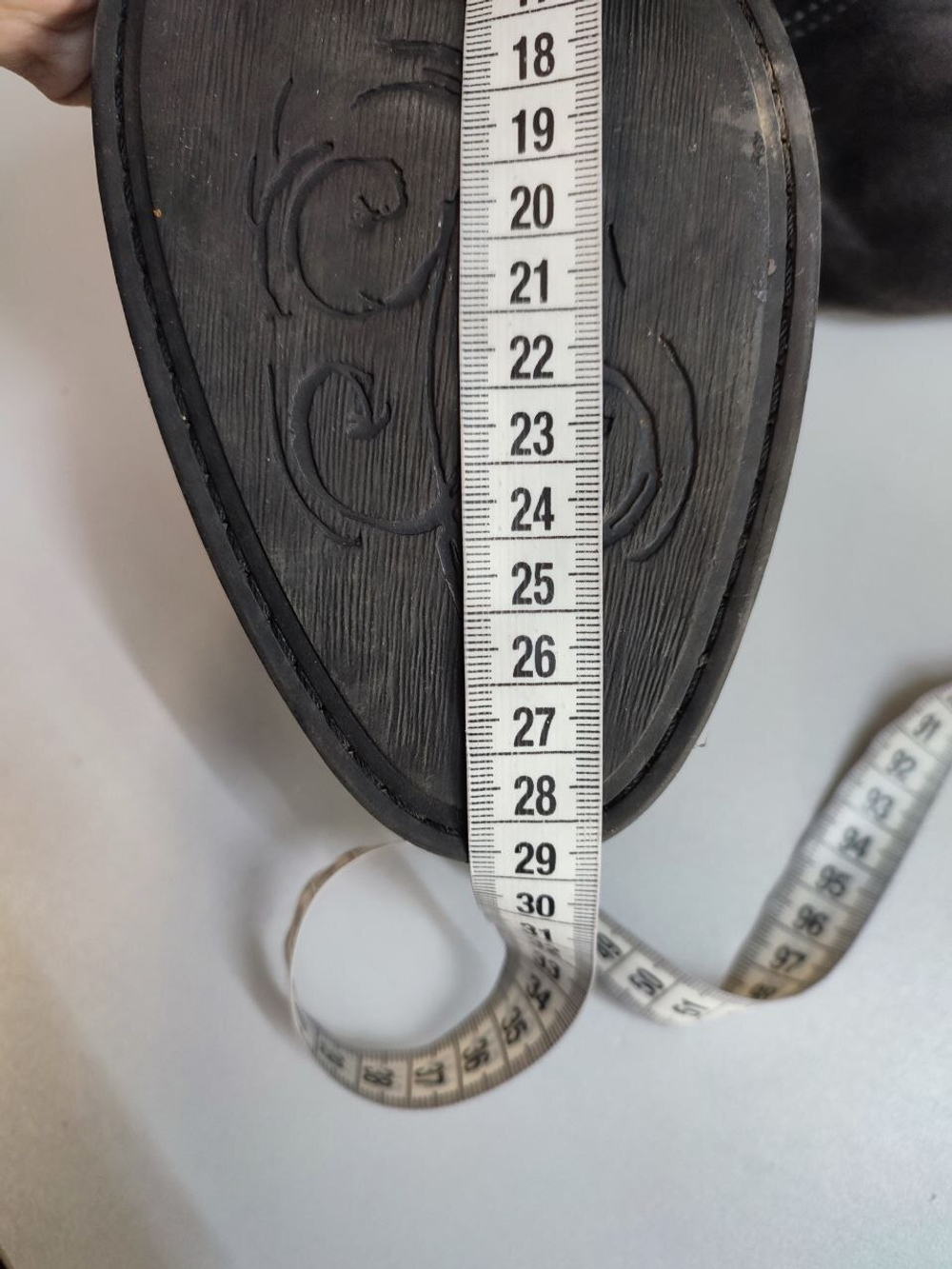 Сапоги удобные визуально из кожи 42 размер