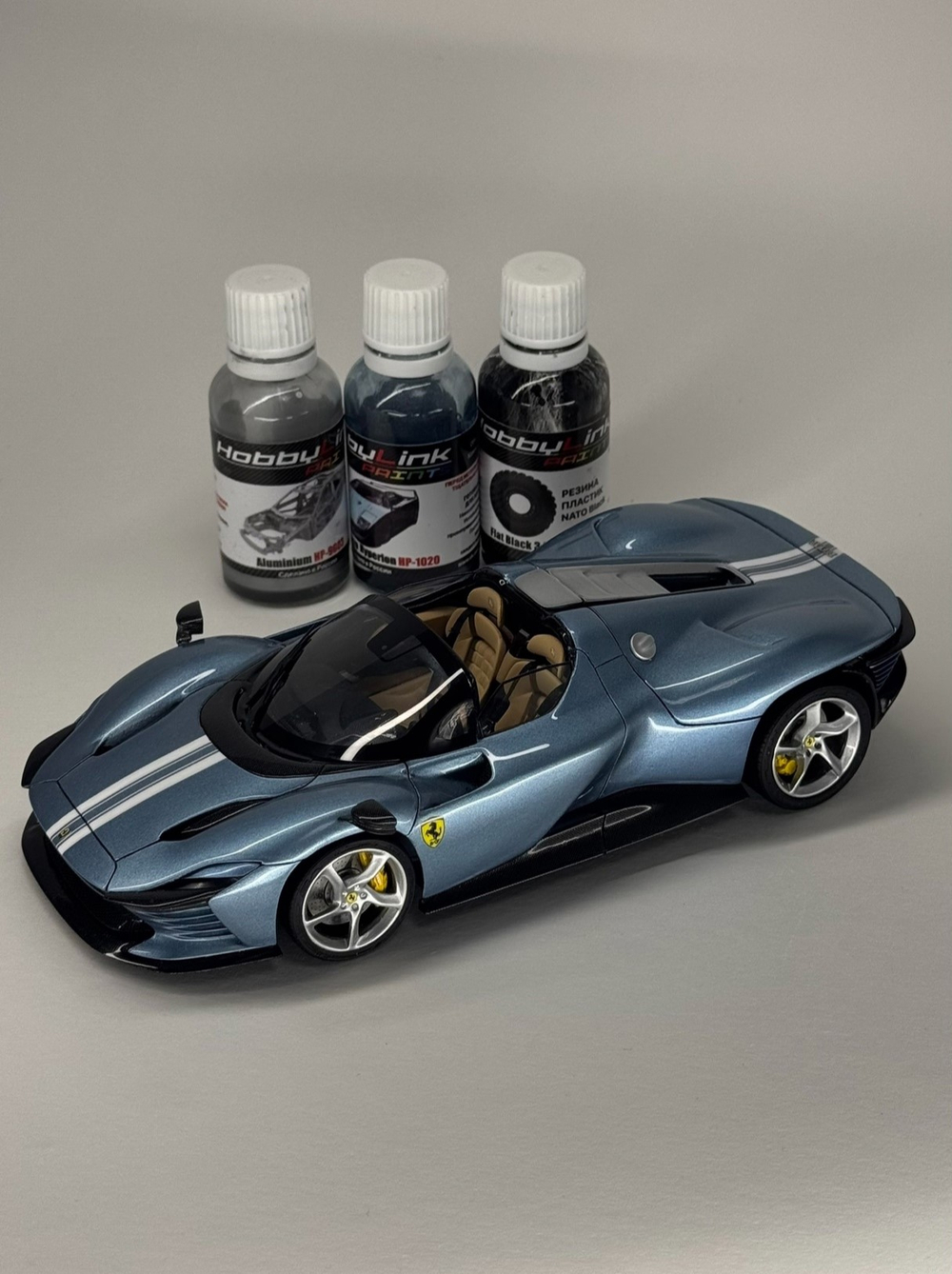 Краска лаковая HobbyLink Ferrari Azzurro Hyperion HP-1020