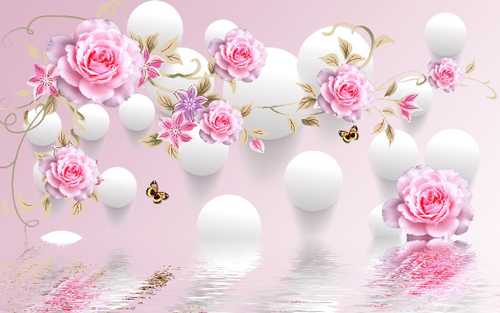 Дизайнерские №348 Фотообои и Фрески