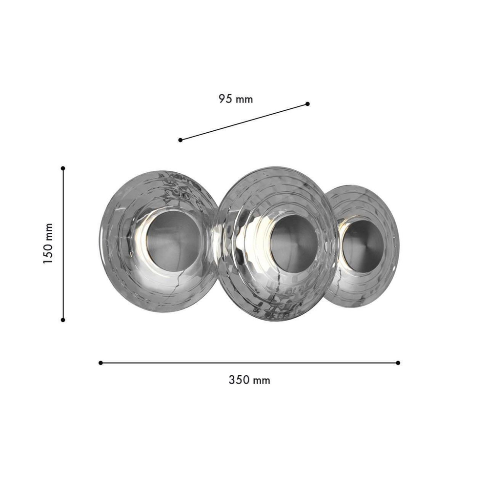 Настенный светодиодный светильник Favourite Claros 4643-3W