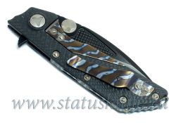 Нож Marfione Custom DOC ELMAX DLC Hand Rubbed Satinфотография - 9