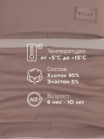 Шапка для мальчика осенняя и снуд