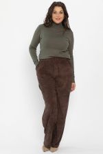 Брюки вельветовые Брауни (коричневые) Б14442-25М LT Collection