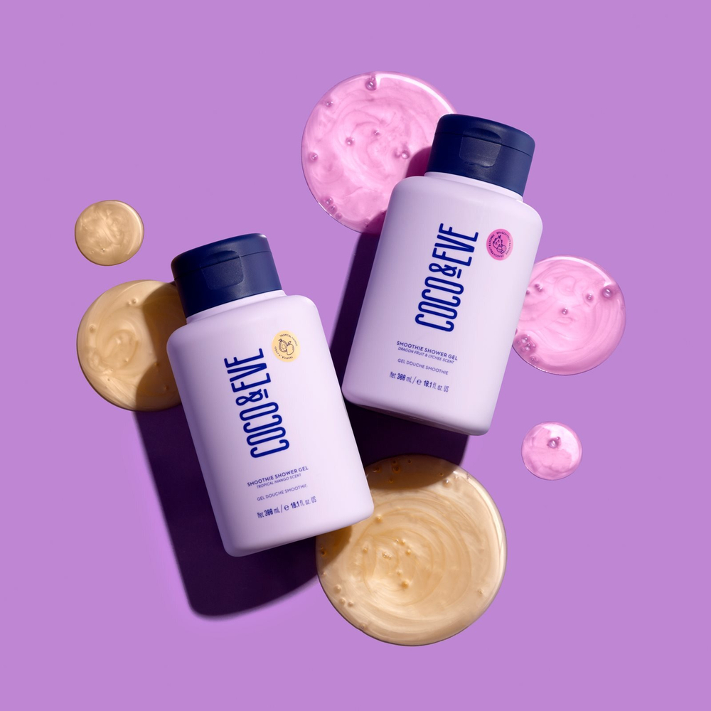 Coco & Eve Glow Figure Smoothie Shower Gel - питательный гель для душа /  z zapachem Lychee & Dragonfruit 300  ml  / GTIN 8886482911117