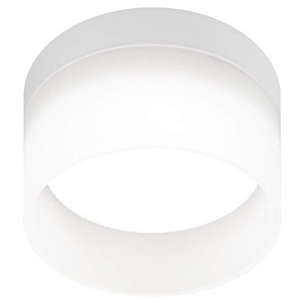 Встраиваемый светильник под лампу GX53 ЭРА DK98 WH белый матовый