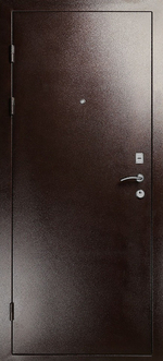 Дверь входная Антик медь/Миланский орех - 908