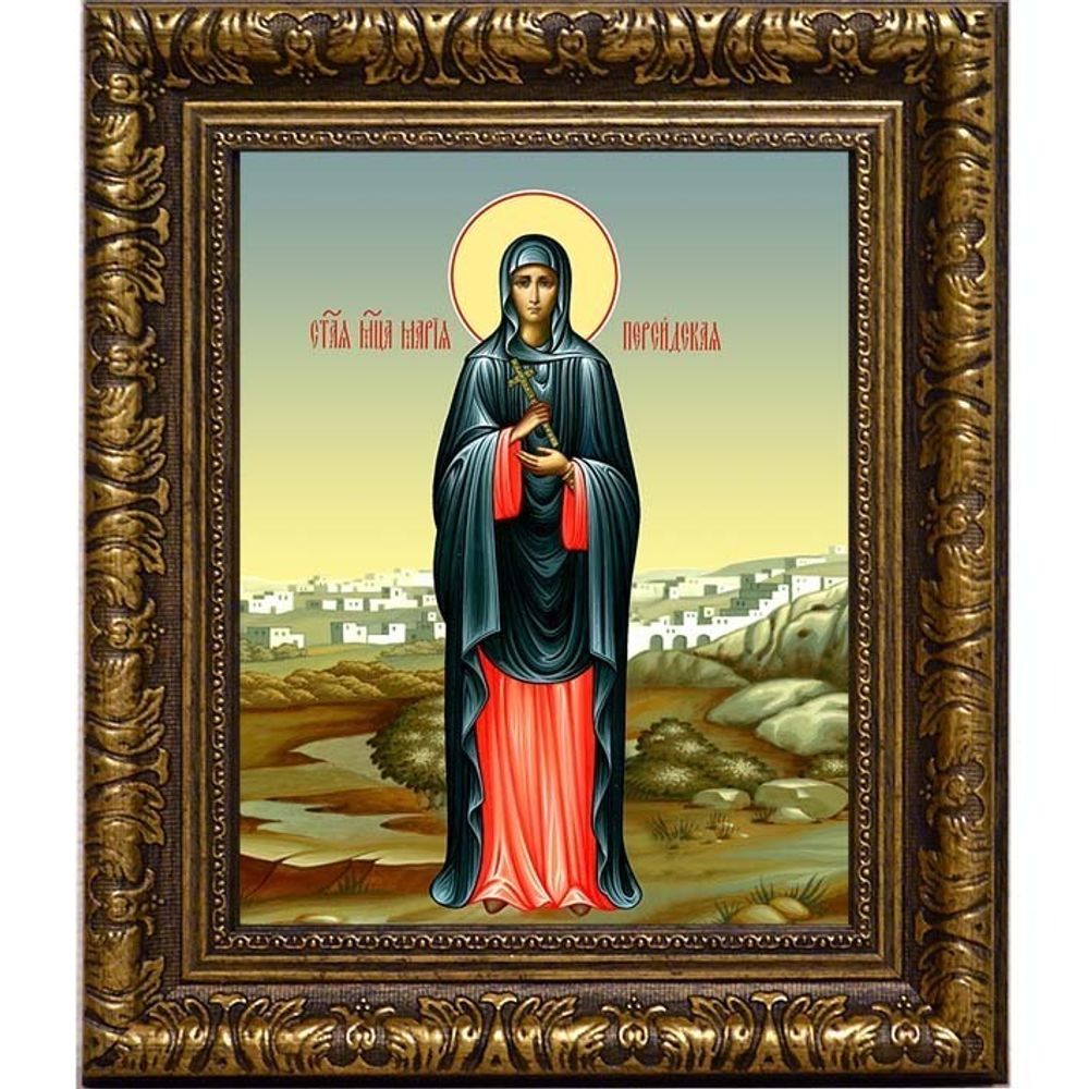Мария Персидская мученица. Икона на холсте.