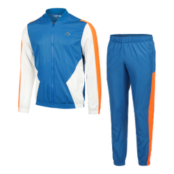 Мужские теннисные Костюмы Lacoste Tracksuit Men - Blue, Orange