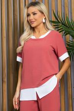 Костюм Нежный акцент (терракот) К13411-4М LT Collection