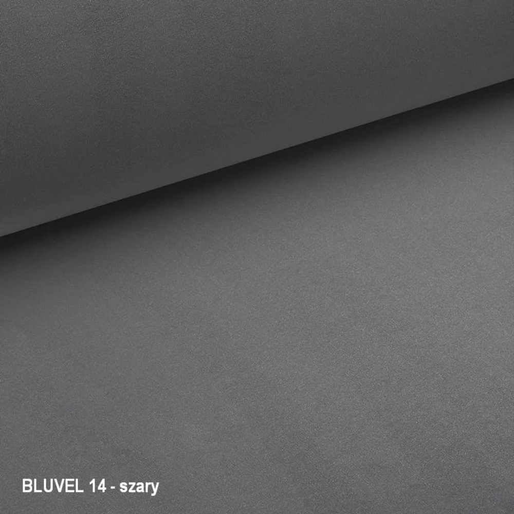 Стул SIGNAL MANGO Velvet Bluvel 14 серый/черный, поворотный