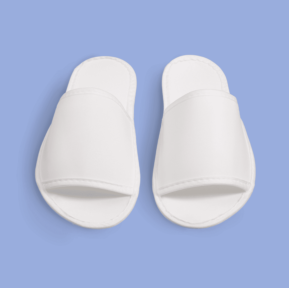 Тапки эвапора, открытый мыс (50 пар) непромокаемые одноразовые р. 43