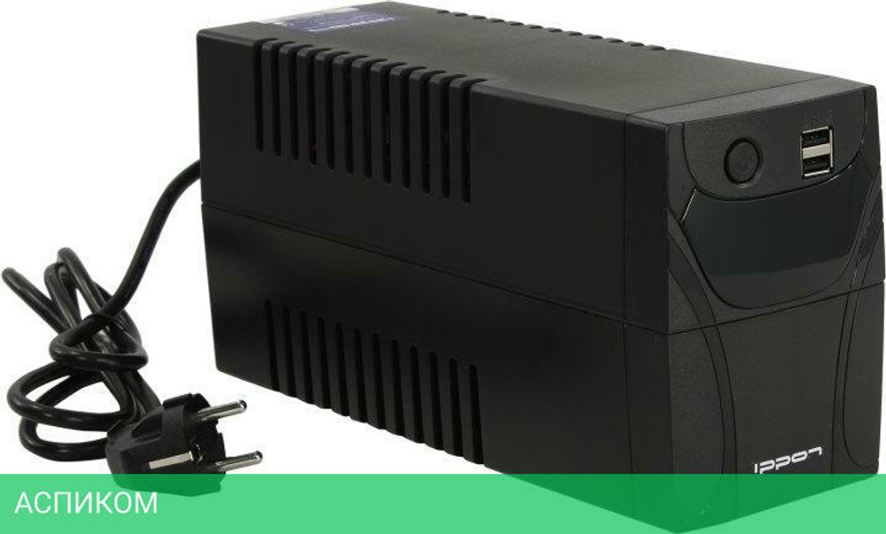 Источник бесперебойного питания Ippon Back Power Pro II 500 черный (1030299)