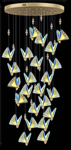 Люстра The Fluttering Butterfly R24