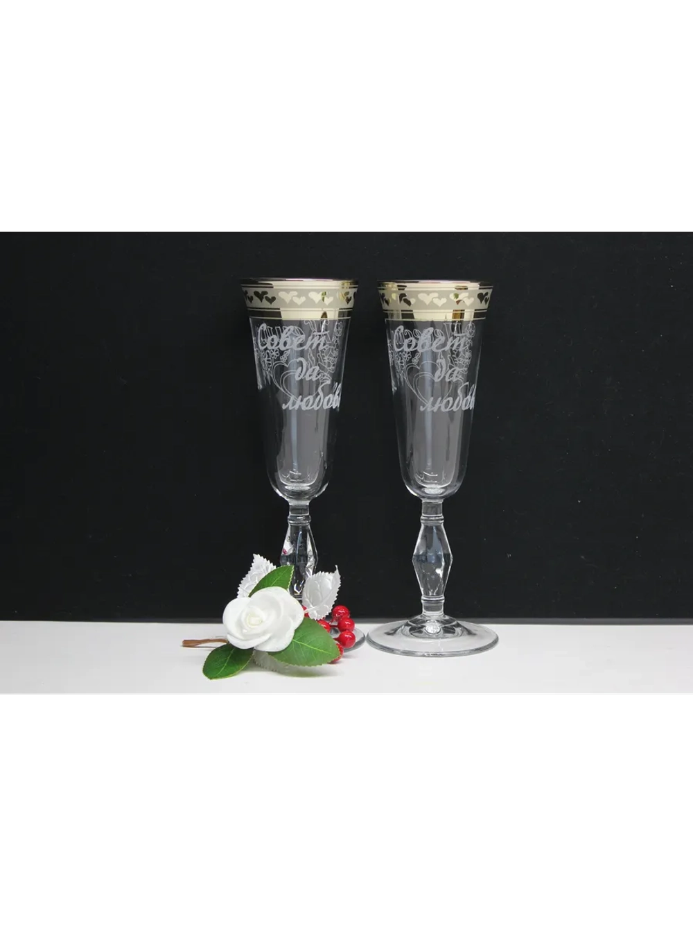 Свадебные бокалы "Ретро"