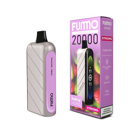Fummo Nova Strong Киви-малина 20000 затяжек 20мг (2%)
