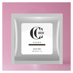 Хна для бровей Lucas' Cosmetics, темно-коричневая, саше, 5 грамм