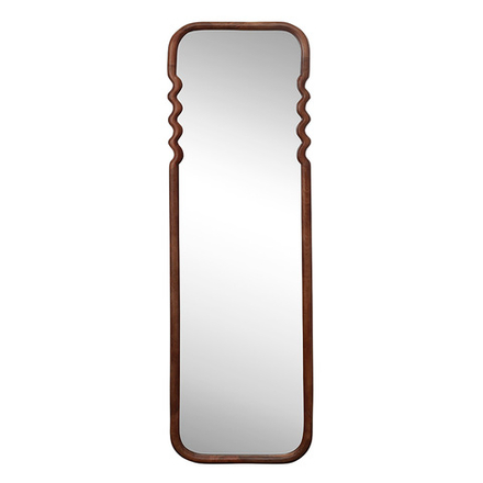Зеркало Fluid, 54х180 см, коричневое