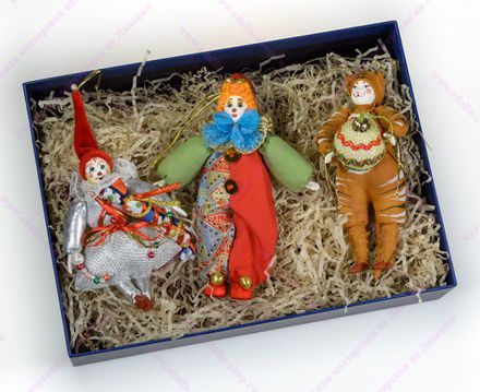 Набор ёлочных игрушек Новогодний с символом года №1