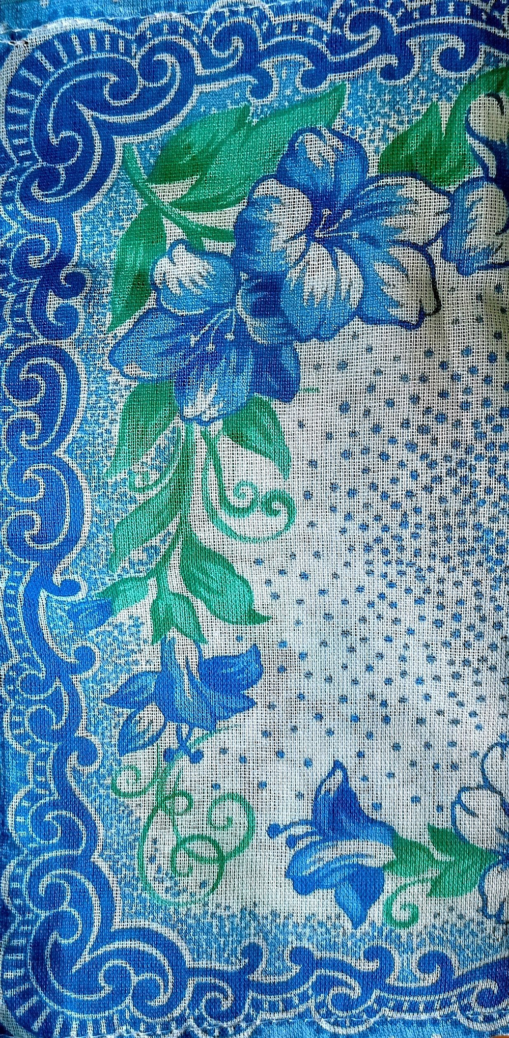 Носовой платок, размер 24 x 24 см, 1 шт., разные цвета