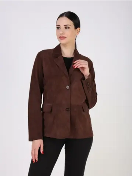 Кожаная куртка демисезонная замшевая блейзер пиджак