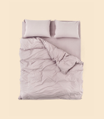 Простыня - Melange Pink Salt - 160x200x30 (на резинке)