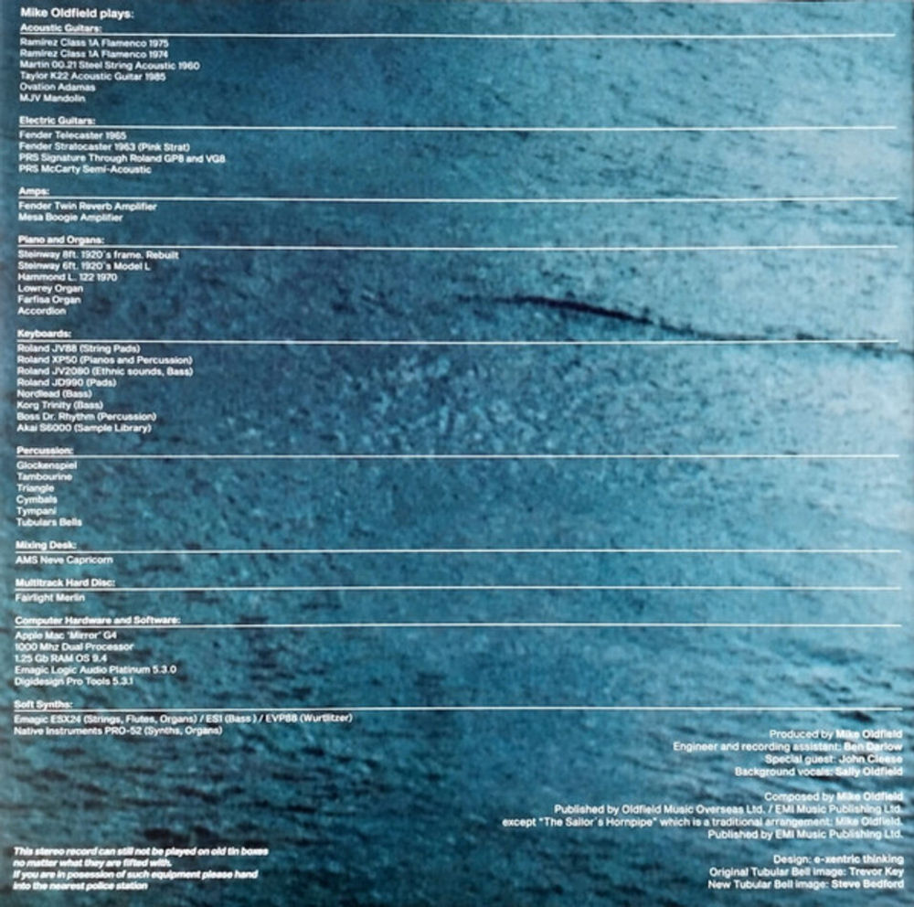 Mike Oldfield / Tubular Bells 2003 (Limited Edition)(Coloured Vinyl)(LP)