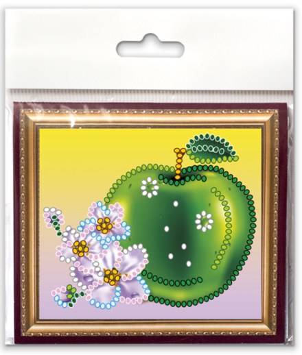 Muncuqla tikmə üçün dəst-maqnit «Alma»