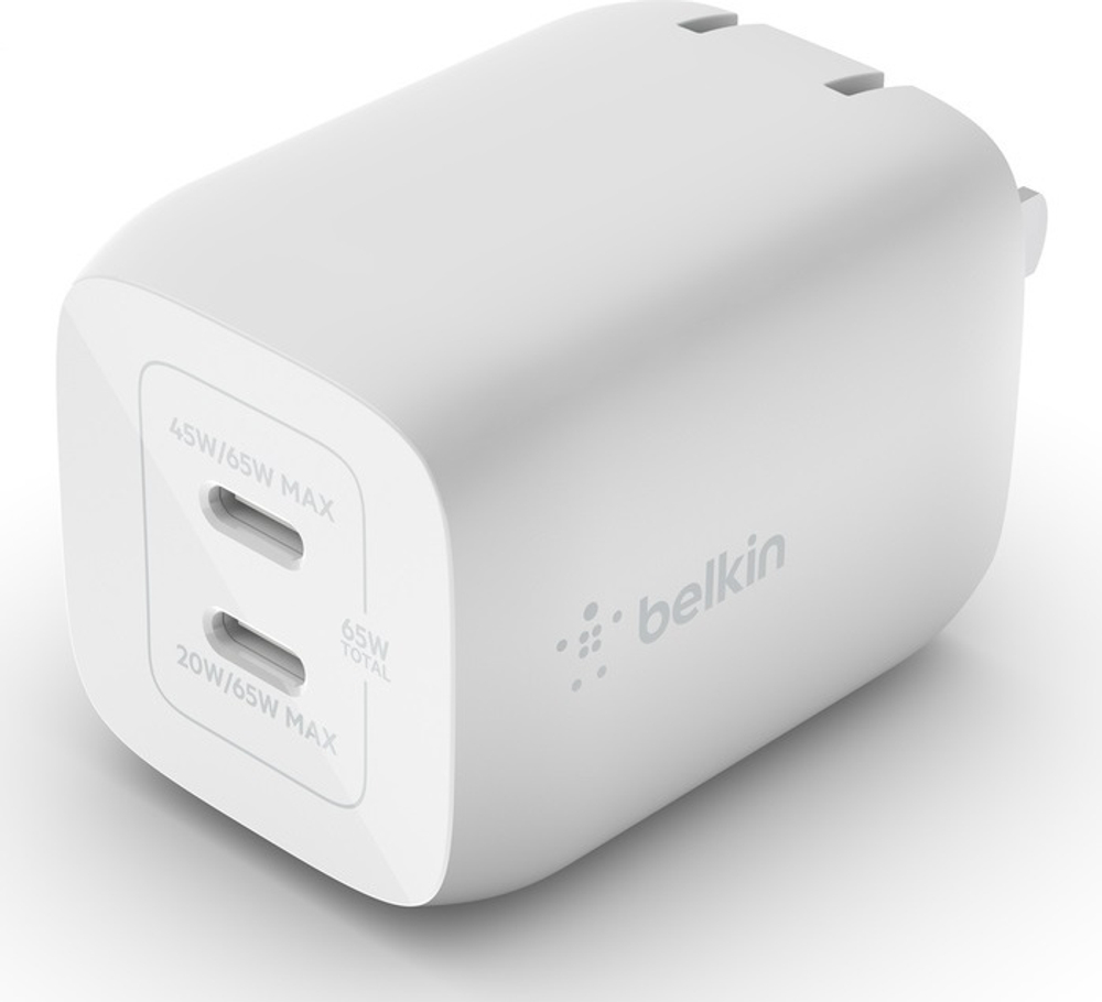 Зарядное устройство Belkin WCH013vfWH USB Type-C белый