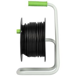 Удлинитель силовой ЭРА GREEN LINE KAT-2x1.5-20m Greenline на катушке пластик 4 розетки без заземления 20м ПВС 2x1.5мм2