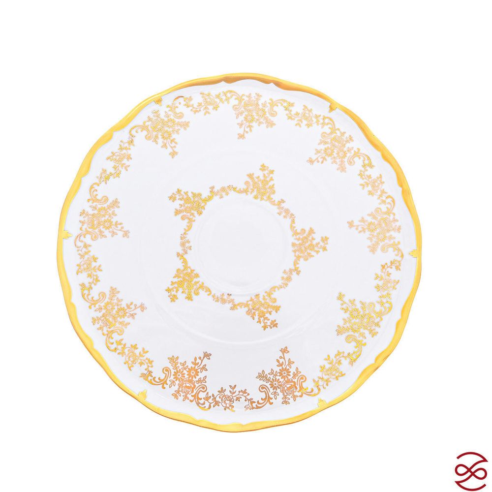 Тарелка для торта на ножке Queen's Crown Кастел 32см