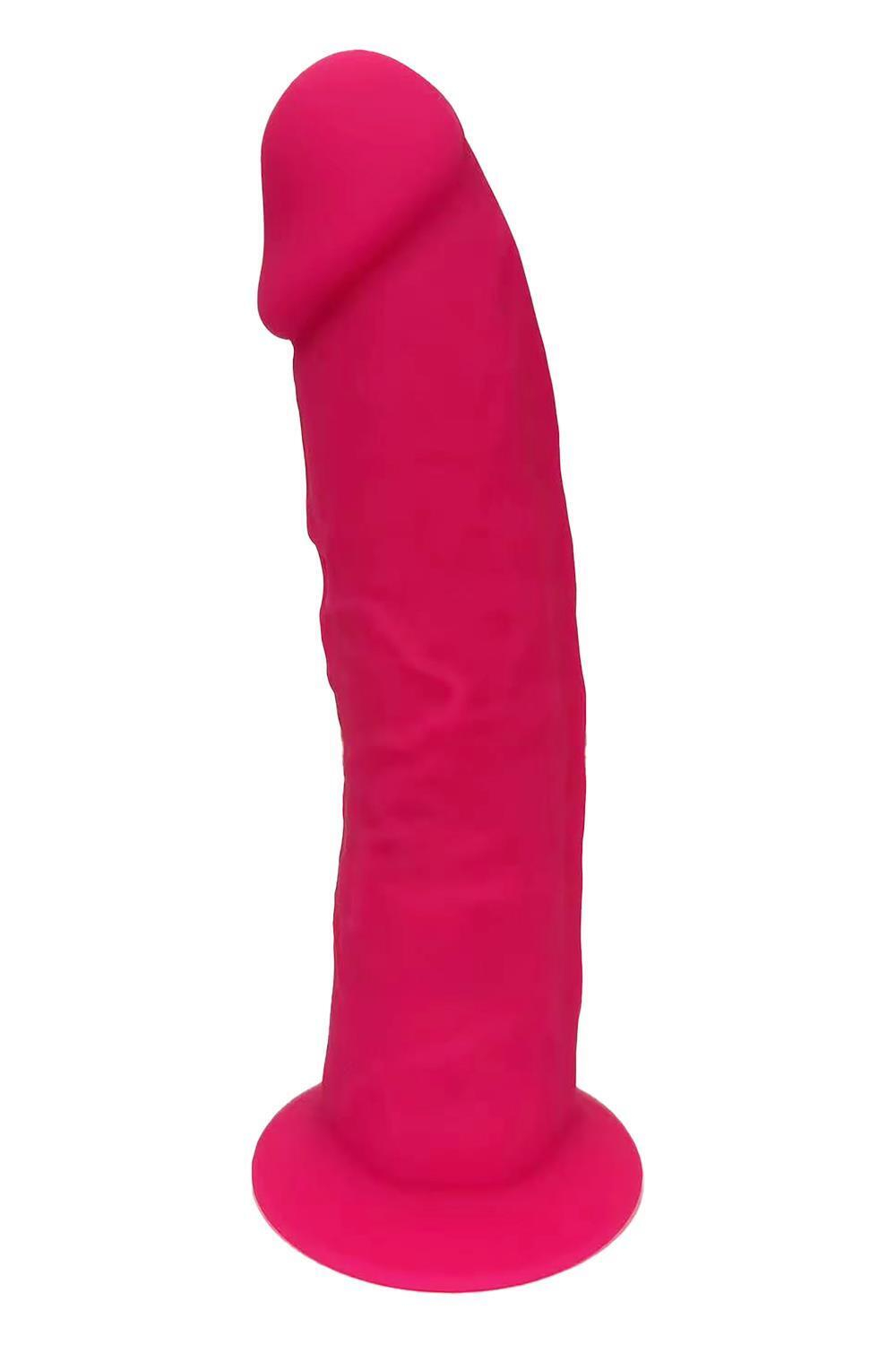 Розовый фаллоимитатор Real Love Dildo 7.5 Inch - 19,5 см. (Цвет: розовый)