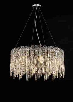 F52-ф600*H270(1200) CHROME (1) Подвесной светильник NW