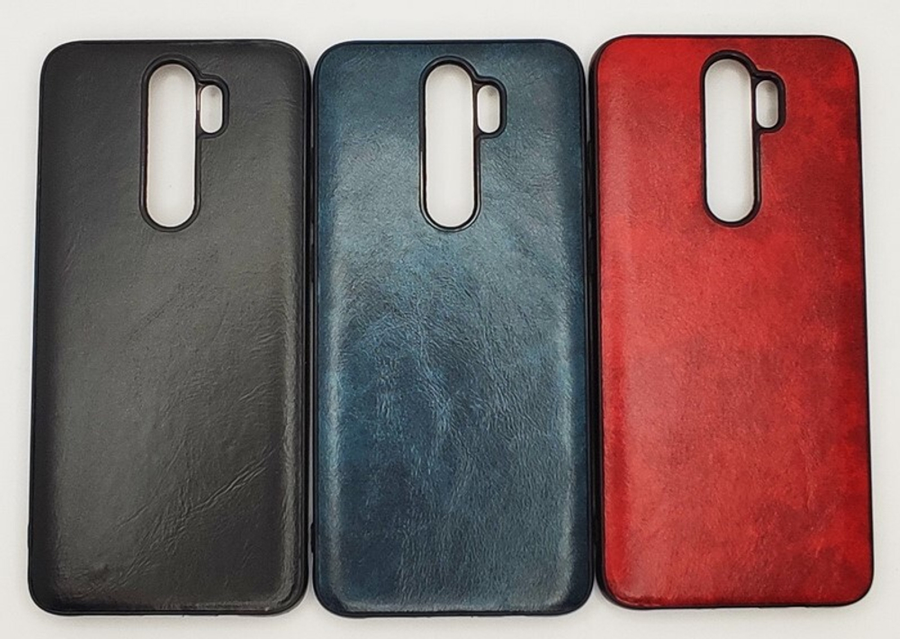 Чехол под кожу на Xiaomi Redmi Note 8 (черный)