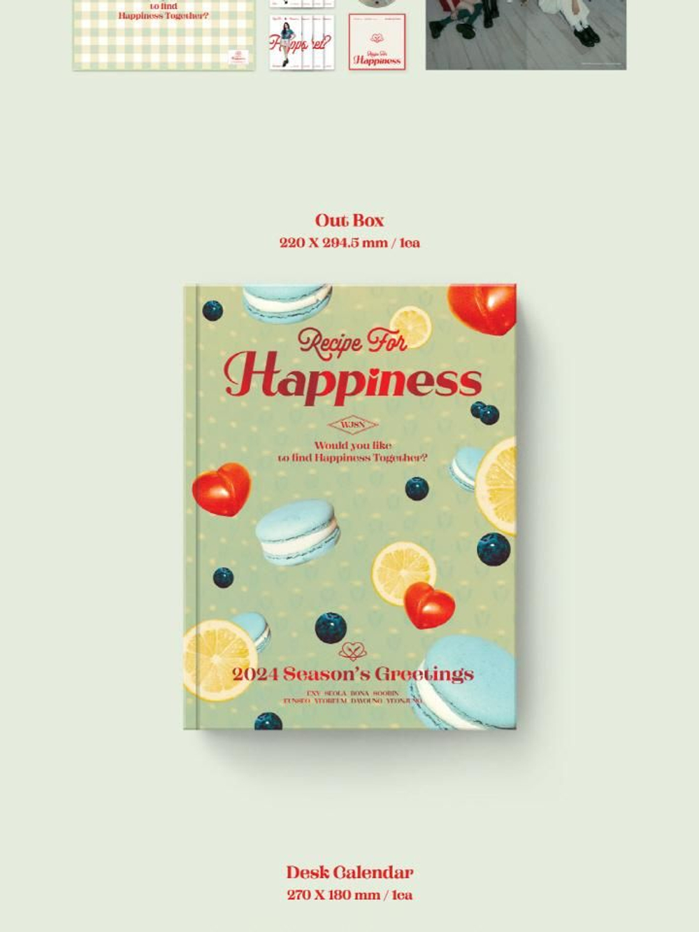 товары WJSN - RECIPE FOR HAPPINESS 2024 Season's Greetings