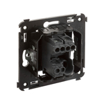 Кнопка одноклавишная в стену, "Avanti", "Черный квадрат"