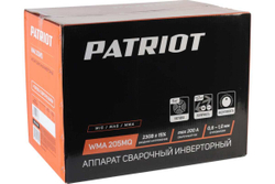 Сварочный инверторный полуавтомат PATRIOT WMA 205MQ 605302155