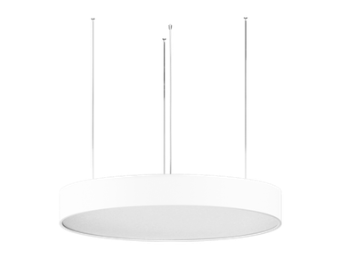 Подвесной светодиодный светильник,  60Ватт,  3000К,  D-600мм., белый