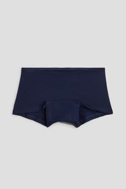 H&M Набор из пяти хлопковых трусиков-боксеров, синий
