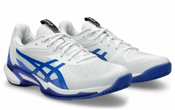 Мужские кроссовки теннисные Asics Solution Speed FF 3 Clay - white/tuna blue