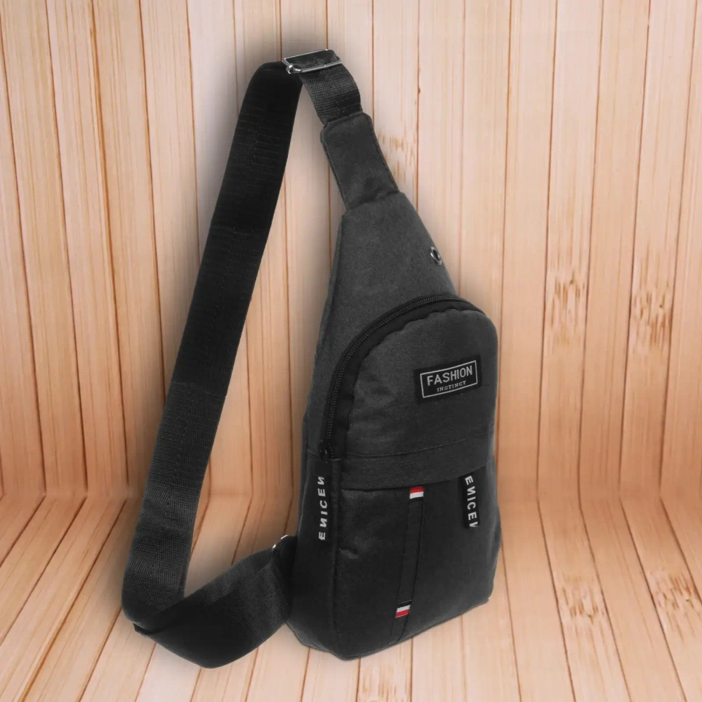 Сумка - мессенджер «Element - hit», цвет черный, одно отделение и карман, 30*17*5см