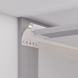 Профиль ARH-CEIL-BEVEL-EDGE-2000 WHITE (Arlight, Алюминий) 034981