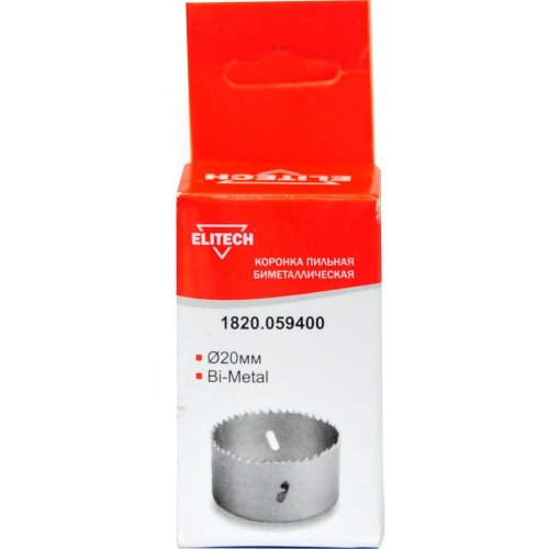 Цифенбор биметаллический ELITECH 20 мм   1820.059400